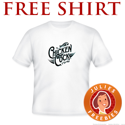 free-chicken-cock-whiskey-shirt