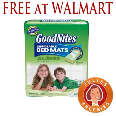 free-goodnites-bed-mats-walmart