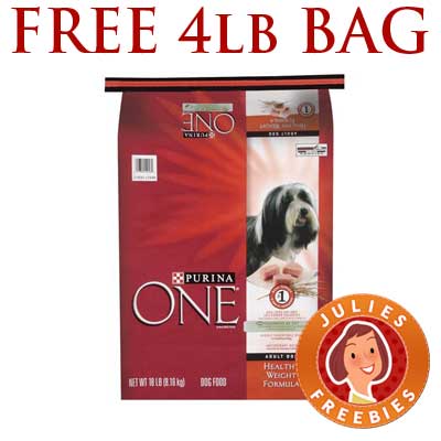 free-purina-one-dog-food