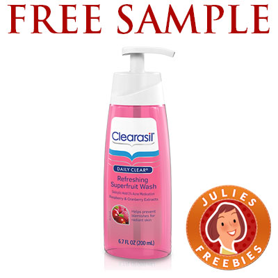 free-sample-clearasil-refreshing-superfruit-wash