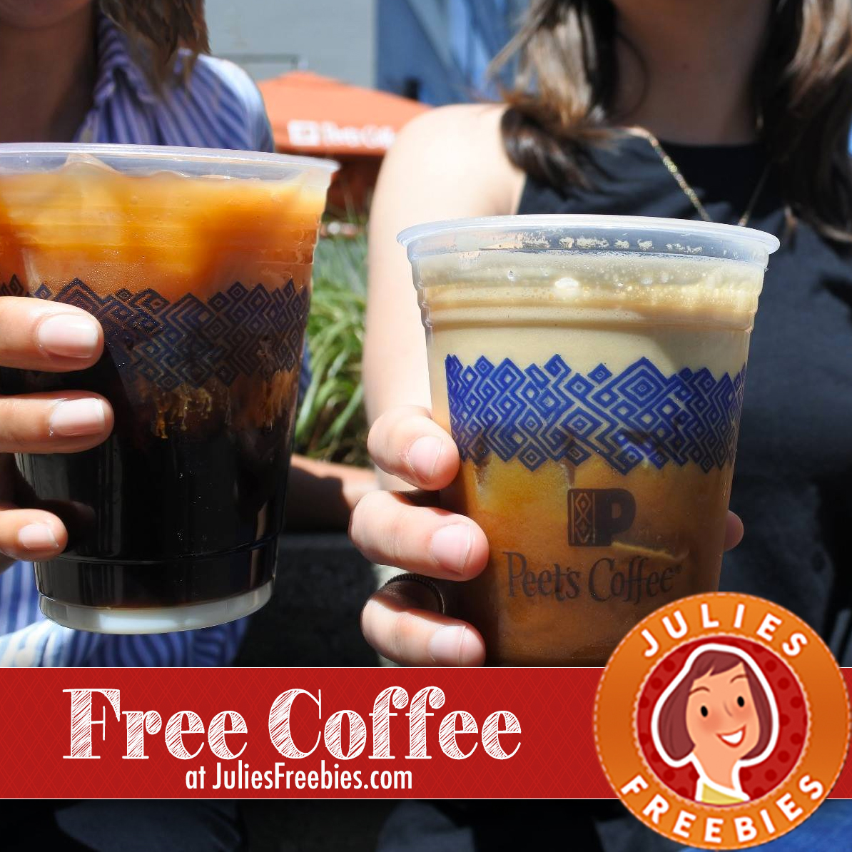 Free Beverage at Peet's Coffee - Julie's Freebies
