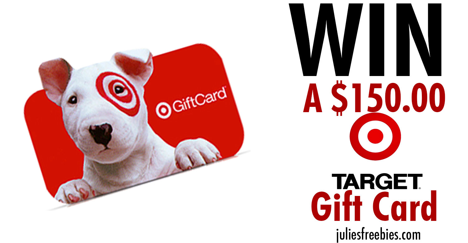 Win a 150.00 Target Gift Card Julie's Freebies