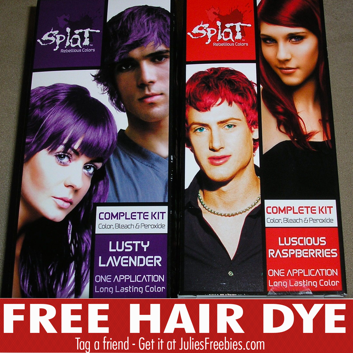 Free Splat Hair Dye Kit With Viewpoints Julies Freebies