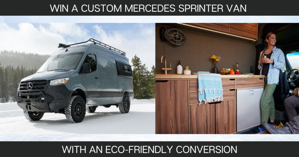 Omaze Custom Merceded Sprinter Van With An Eco Friendly Conversion