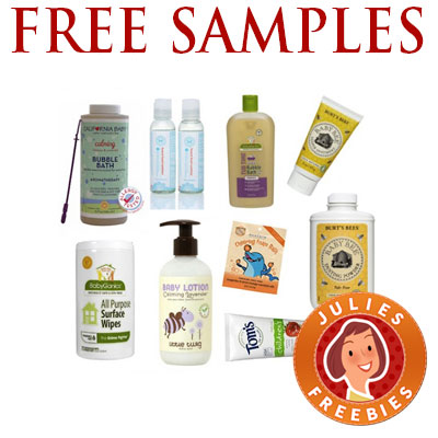 Free baby bath product samples