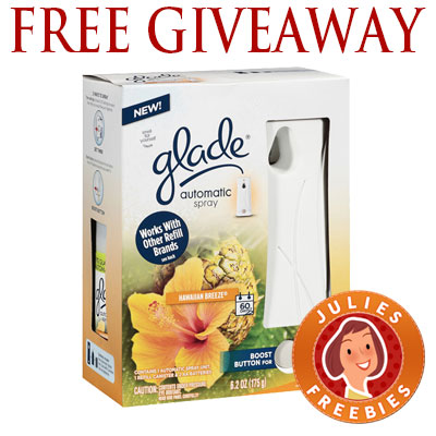 free-glade-automatic-spray-unit-giveaway