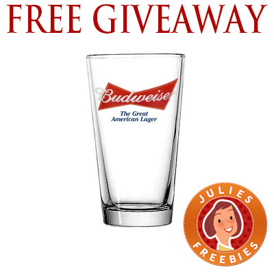 free-budweiser-glass-giveaway