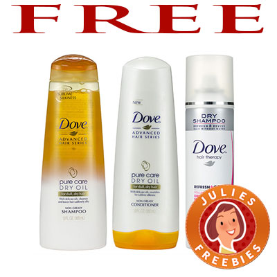 free-dove-pure-care-hair-products