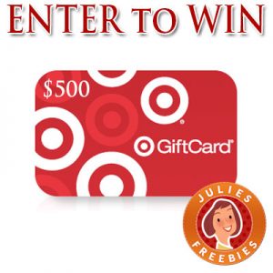 Enter To Win A $500 Target Gift Card - Julie's Freebies