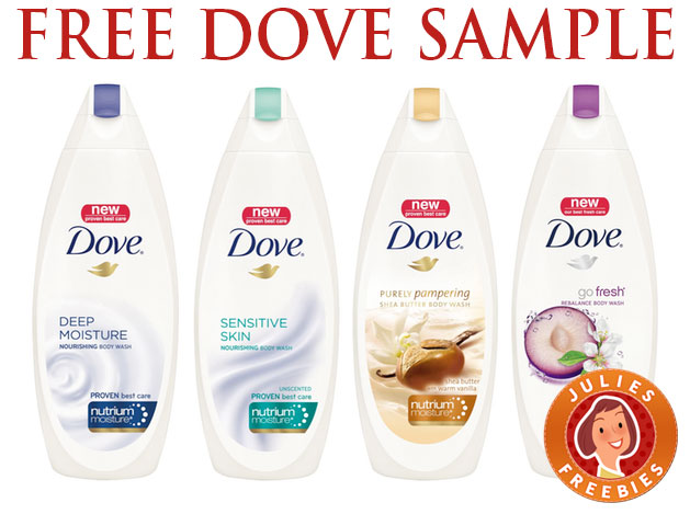 Free Dove Body Wash Sample for Sam's Members - Julie's Freebies