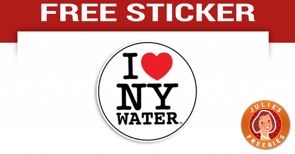 free-i-heart-ny-water-sticker