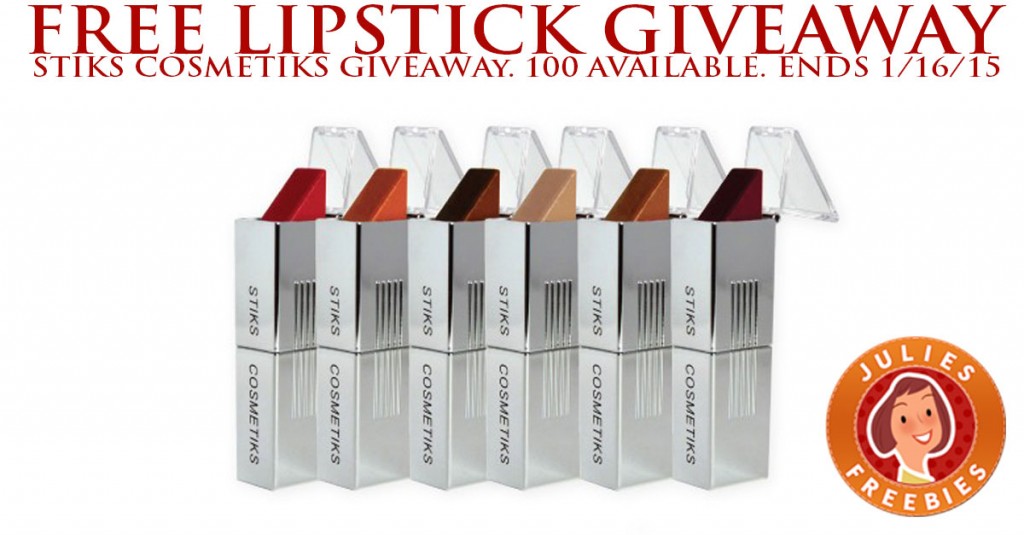 free-lipstick-stik-cosmetiks-giveaway