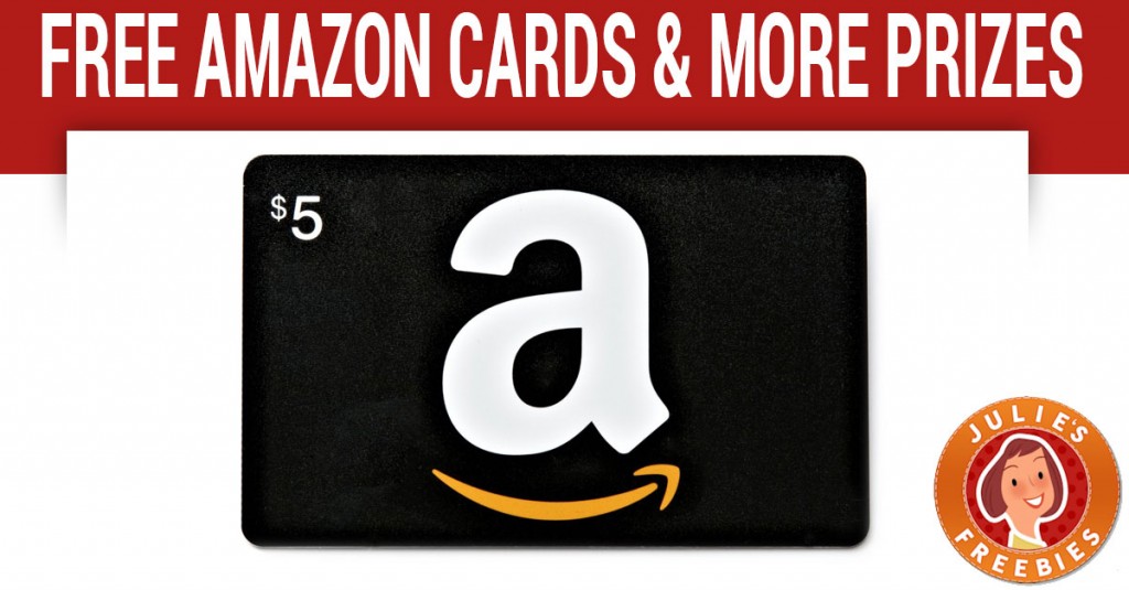 Free 5 Amazon Gift Card & More Julie's Freebies
