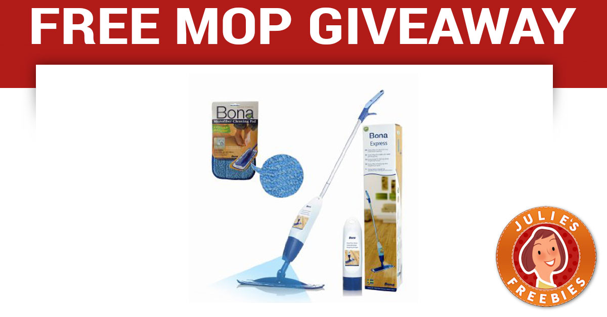 Free Bona Hardwood Floor Mop Giveaway Julie S Freebies