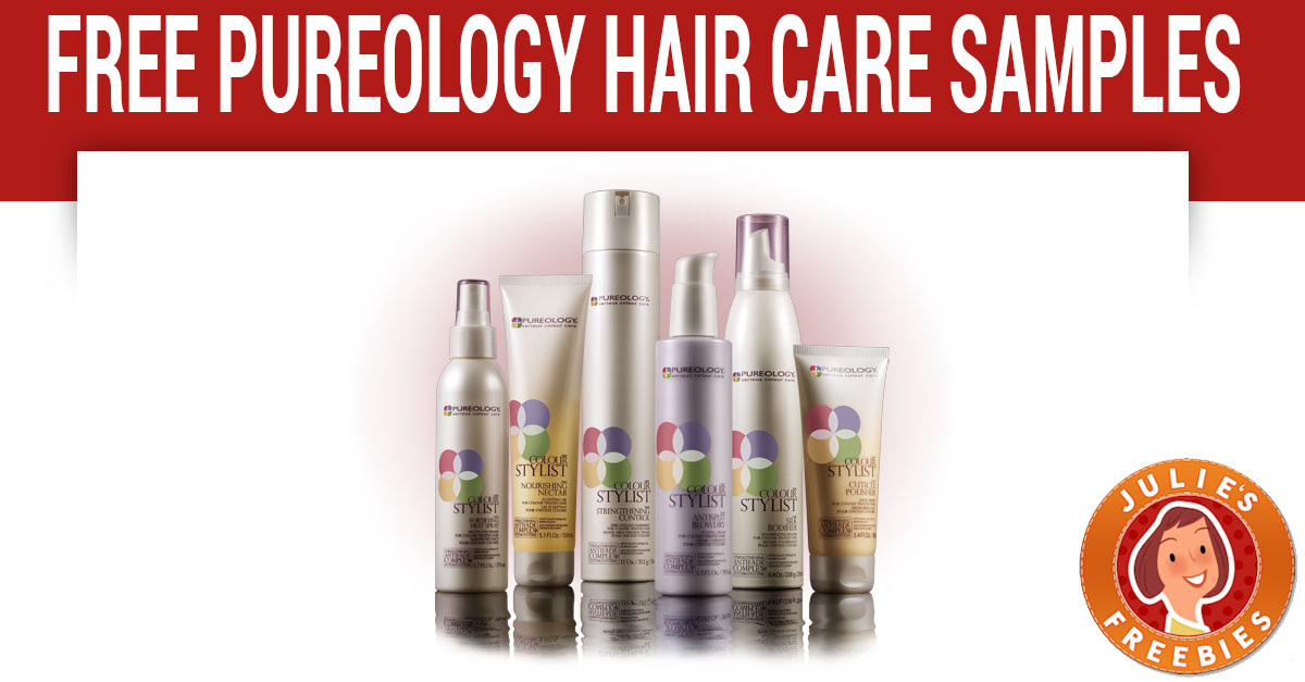 Free Pureology Hair Care Samples Julie S Freebies   Free Pureology Color Stylist Hair Care Giveaway 