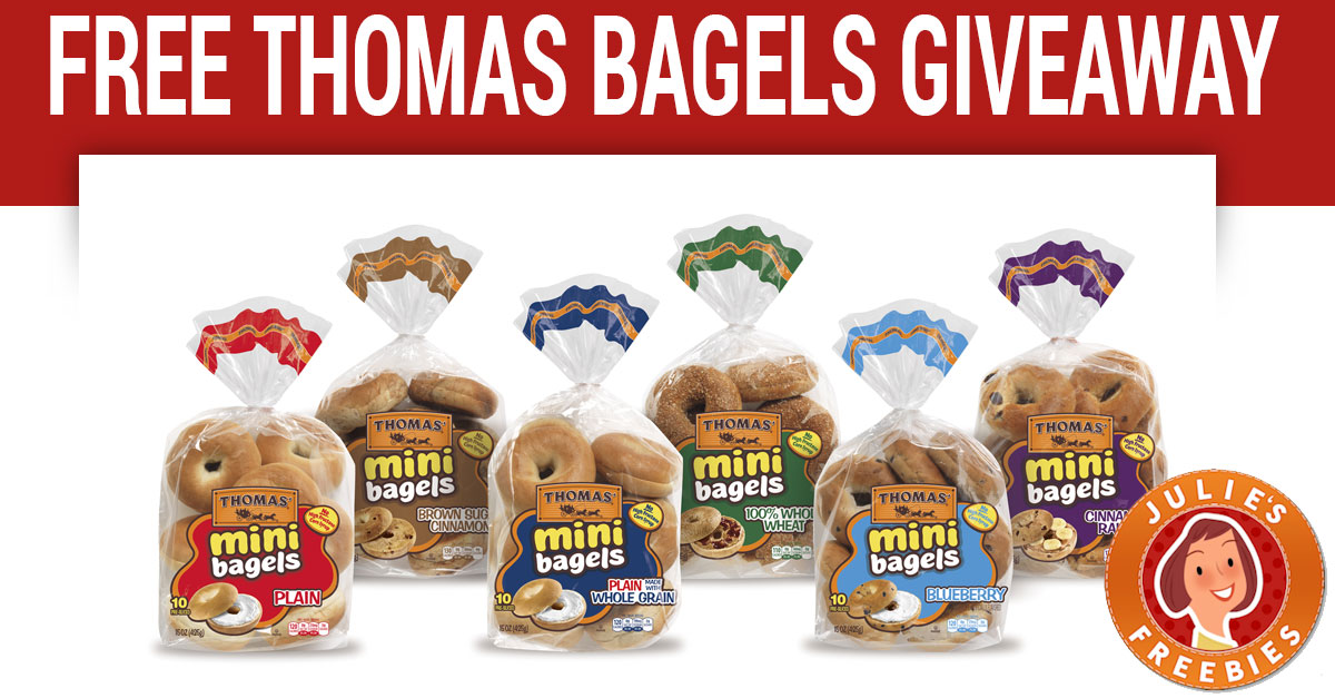 Free Thomas Bagels Giveaway - 10,000 winners - Julie's Freebies Where Is The Expiration Date On Thomas Bagels