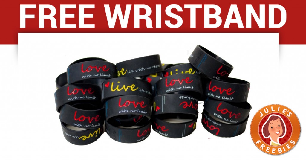 free-live-love-wristband
