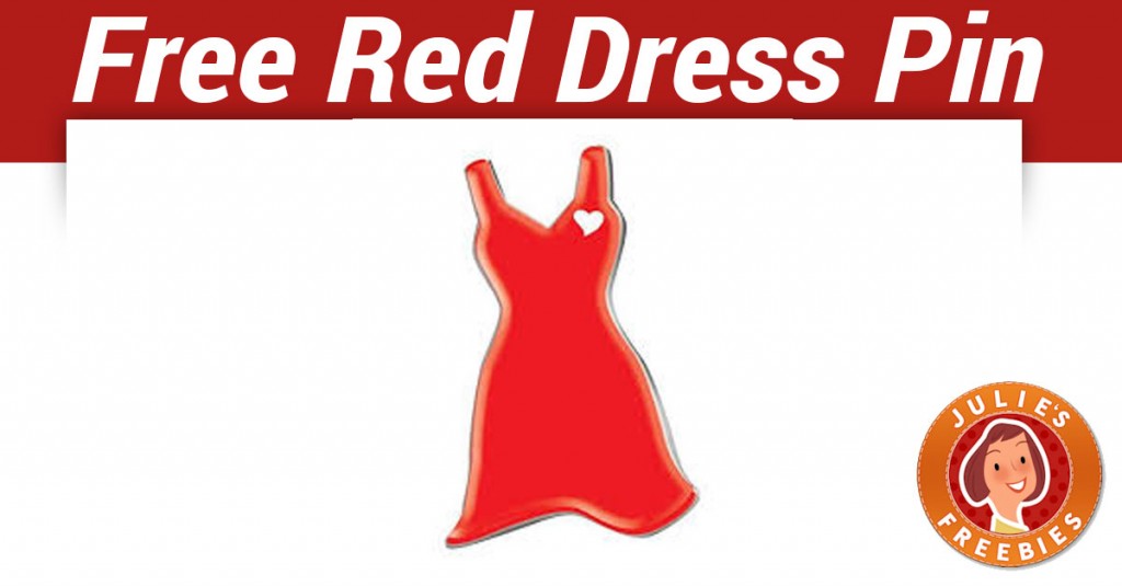 Free Red Dress Pin Julies Freebies