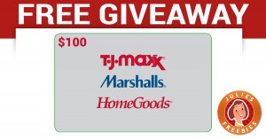 Free 100 Tjx Gift Card Giveaway