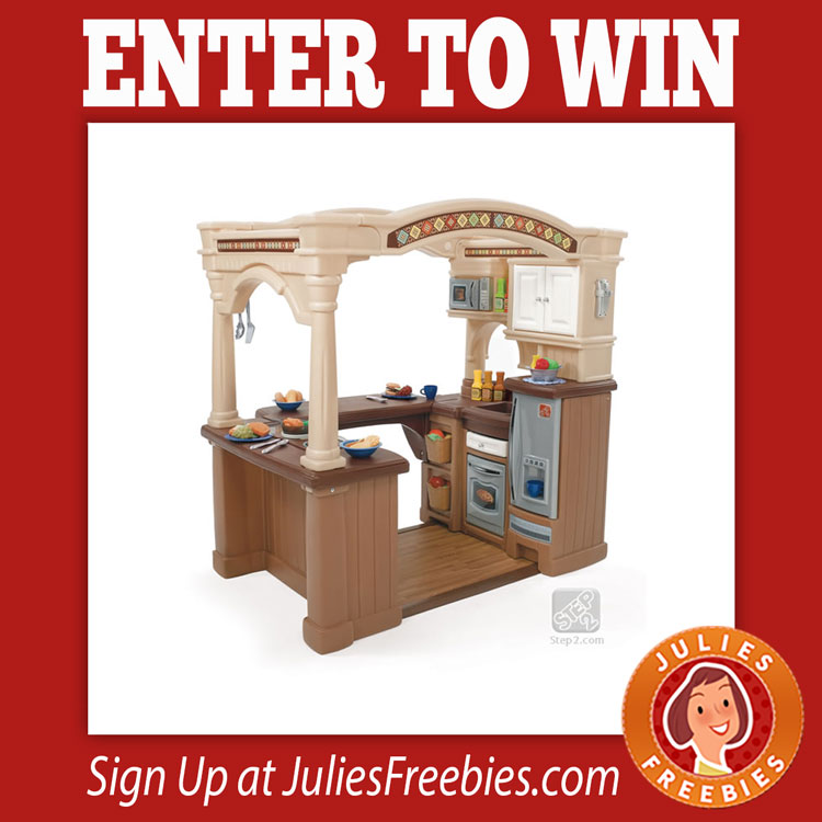 Win A Step2 Grand Walk In Kitchen Julie S Freebies   Step2 Walk In Kitchen 