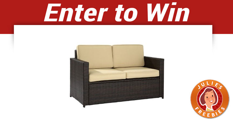 wicker-loveseat