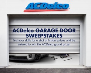 ACDelco Garage Door Sweepstakes and Instant Win Game
