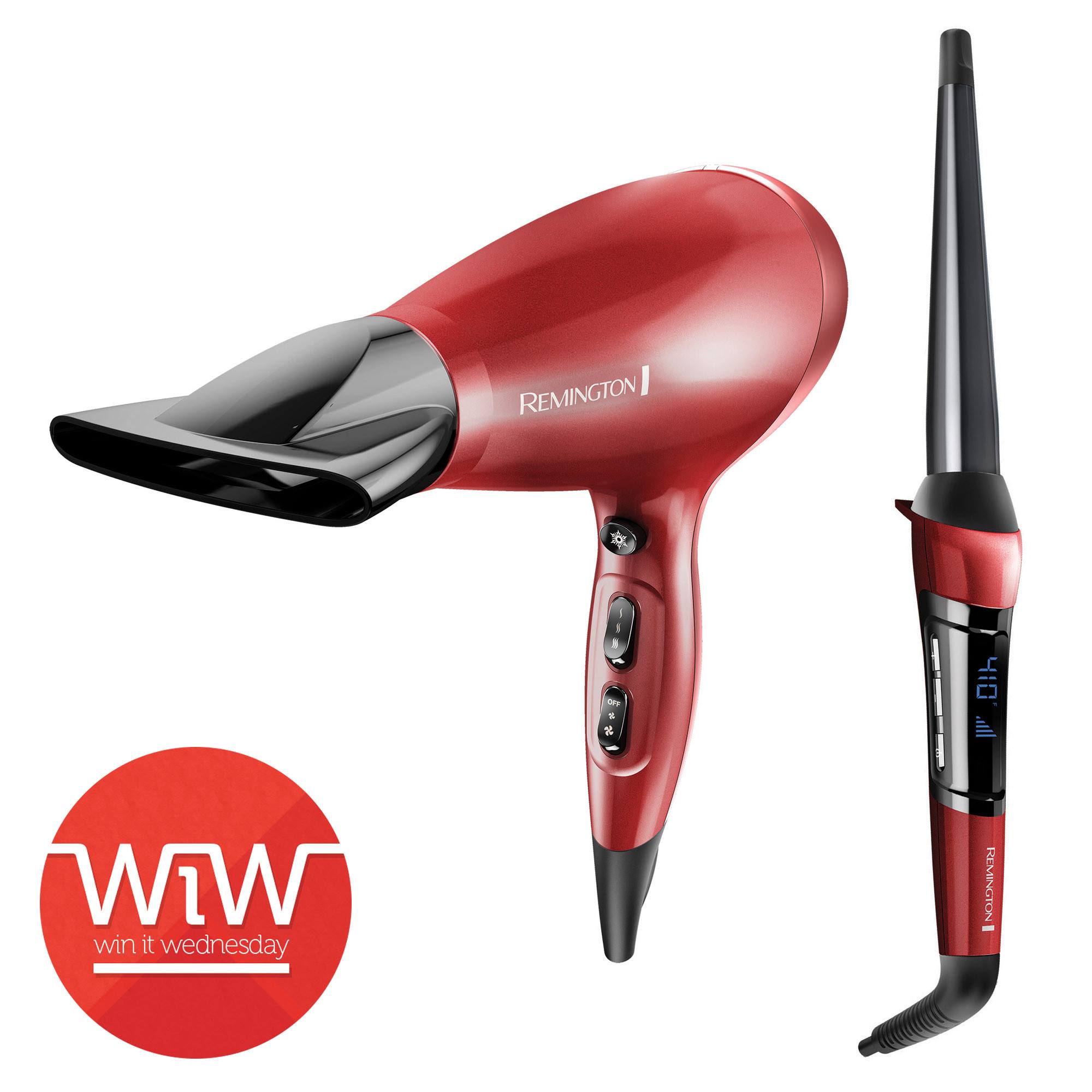 Win a Remington Hair Dryer and Wand - Julie's Freebies