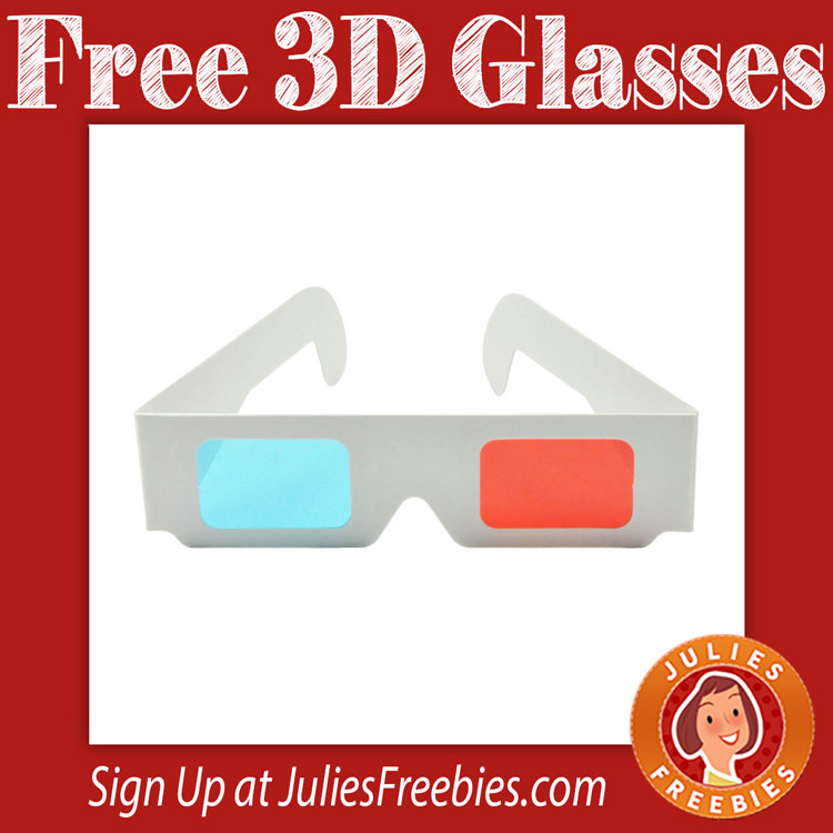 Free 3d Glasses Julie S Freebies