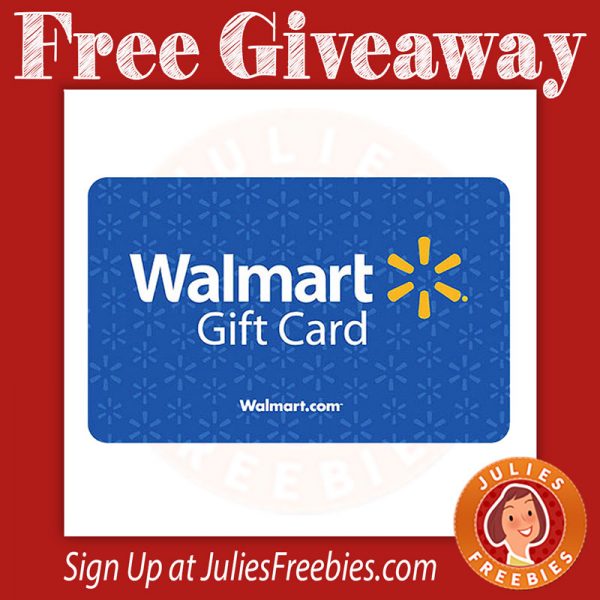 Free Walmart Gift Card Giveaway - Julie's Freebies