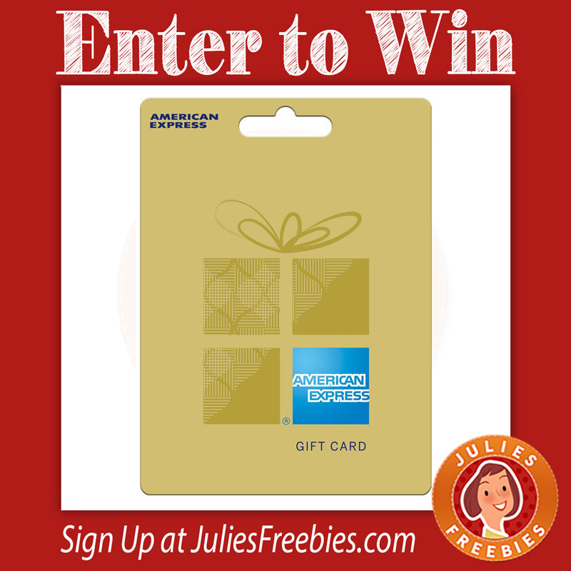 Win A $100 Amex Gift Card - Julie's Freebies