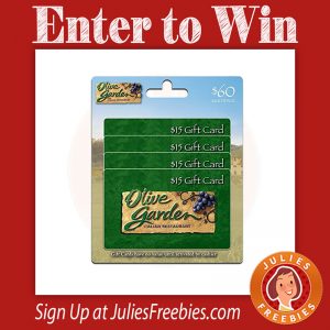 Win 60 In Olive Garden Gift Cards Julie S Freebies   Olive Garden Giftcards 300x300 