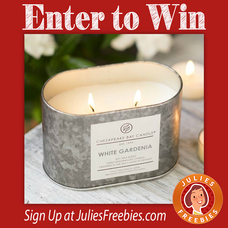 Win A Chesapeake Bay Candle Julie S Freebies   Chesapeake Bay Candles 