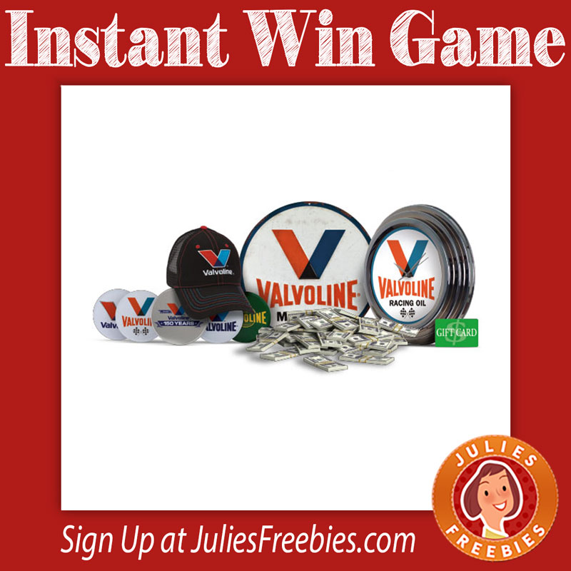 valvoline-150-giveaway-instant-win-game