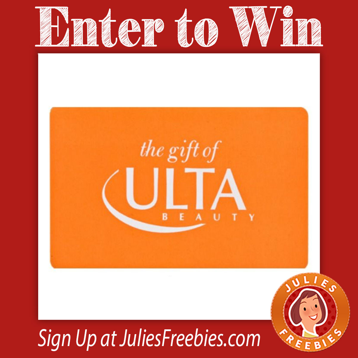 Win a 500 ULTA Gift Card Julie's Freebies
