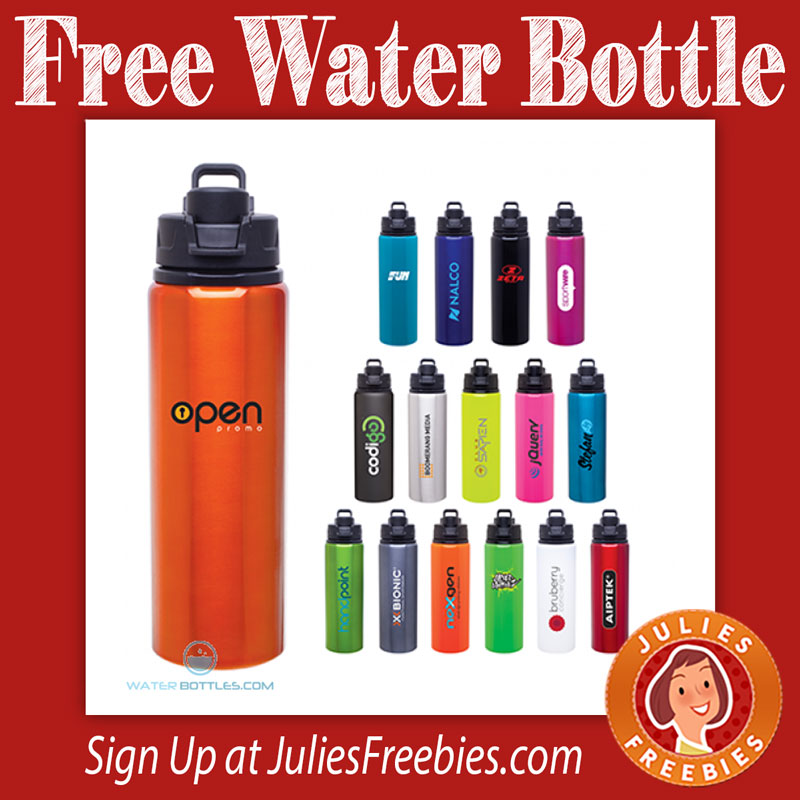 Free Water Bottle - Julie's Freebies