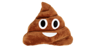 Poop Emoji Pillow