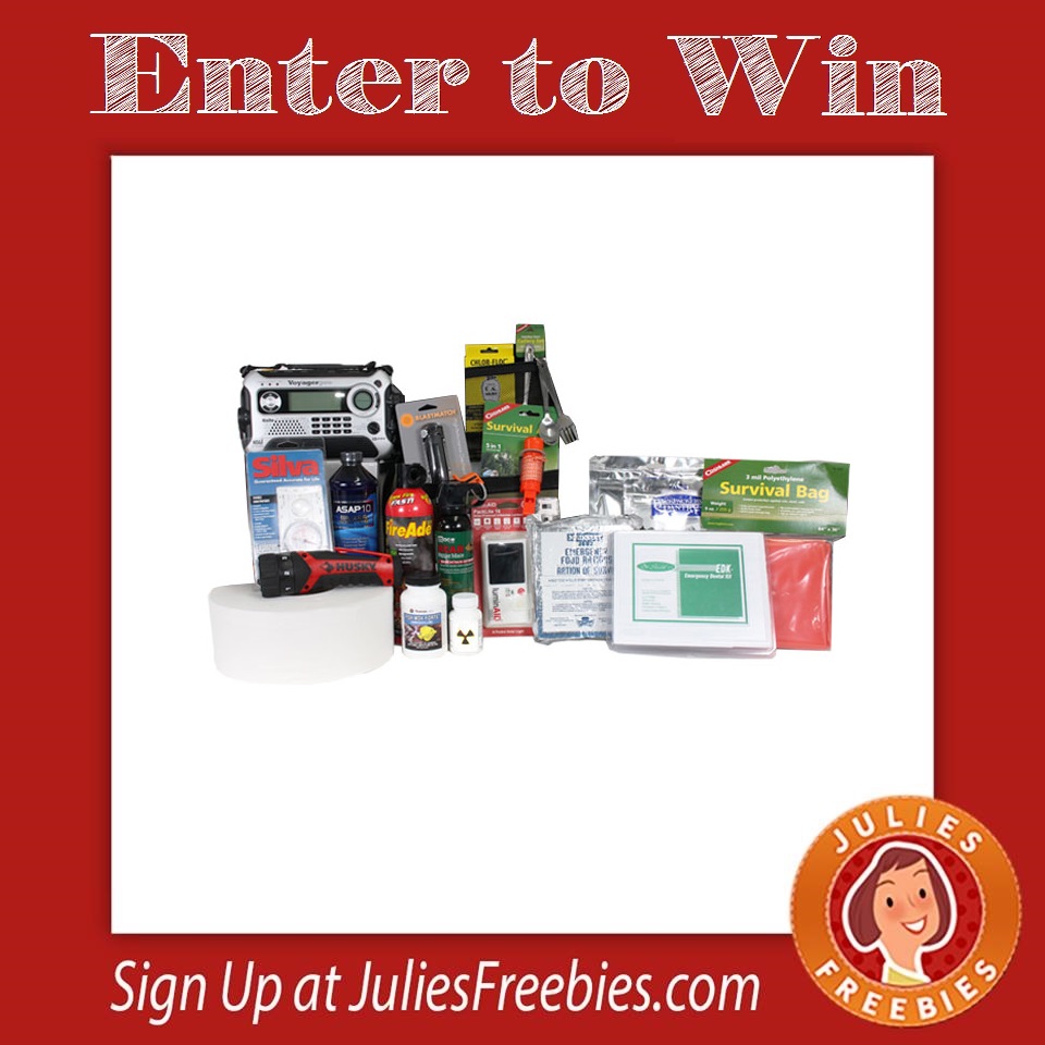 Win a Camping Survival Kit - Julie's Freebies