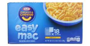 Kraft Easy Mac Cups