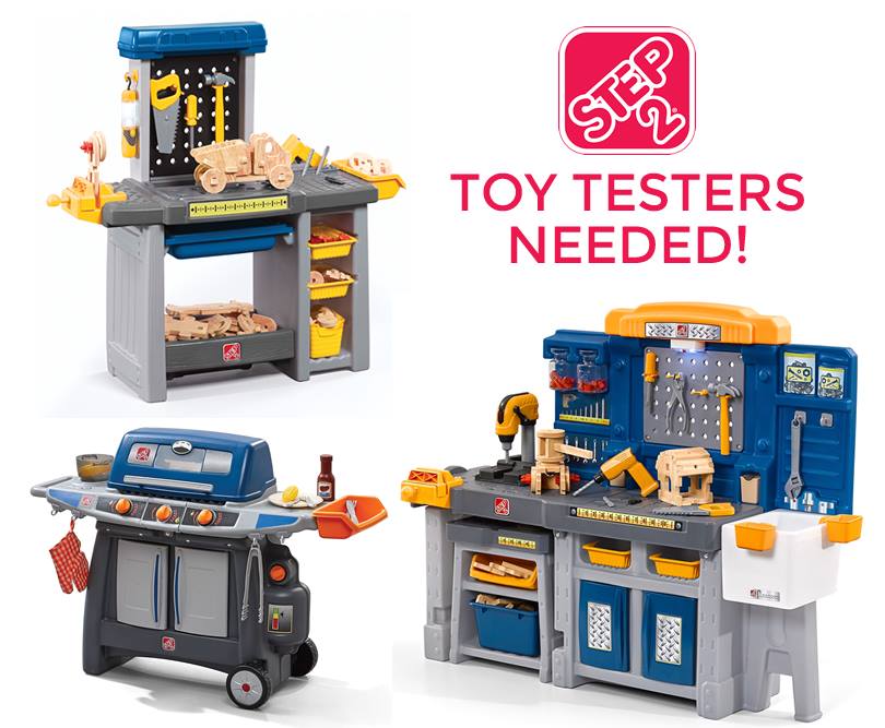 Toy Testers Needed for Step2 Julie's Freebies