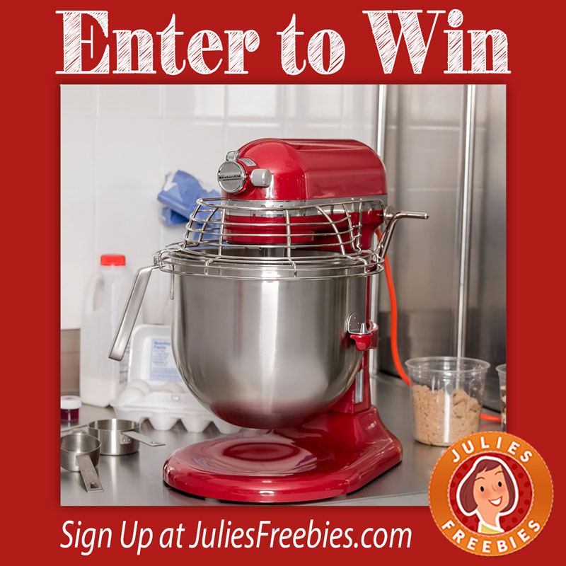 Win A Commercial KitchenAid Mixer Julie S Freebies   Commercial Kitchenaid Mixer 