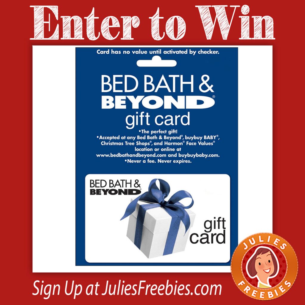 bed bath and beyond gift card balance