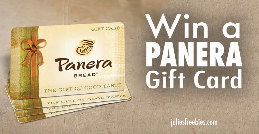 Win a $25 Panera Gift Card - Julie's Freebies
