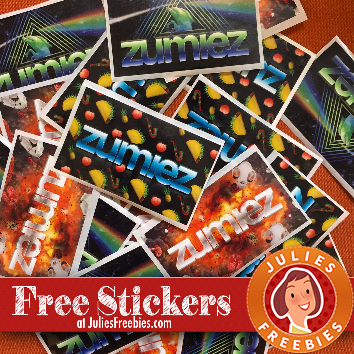 Free Zumiez Stickers - Julie's Freebies