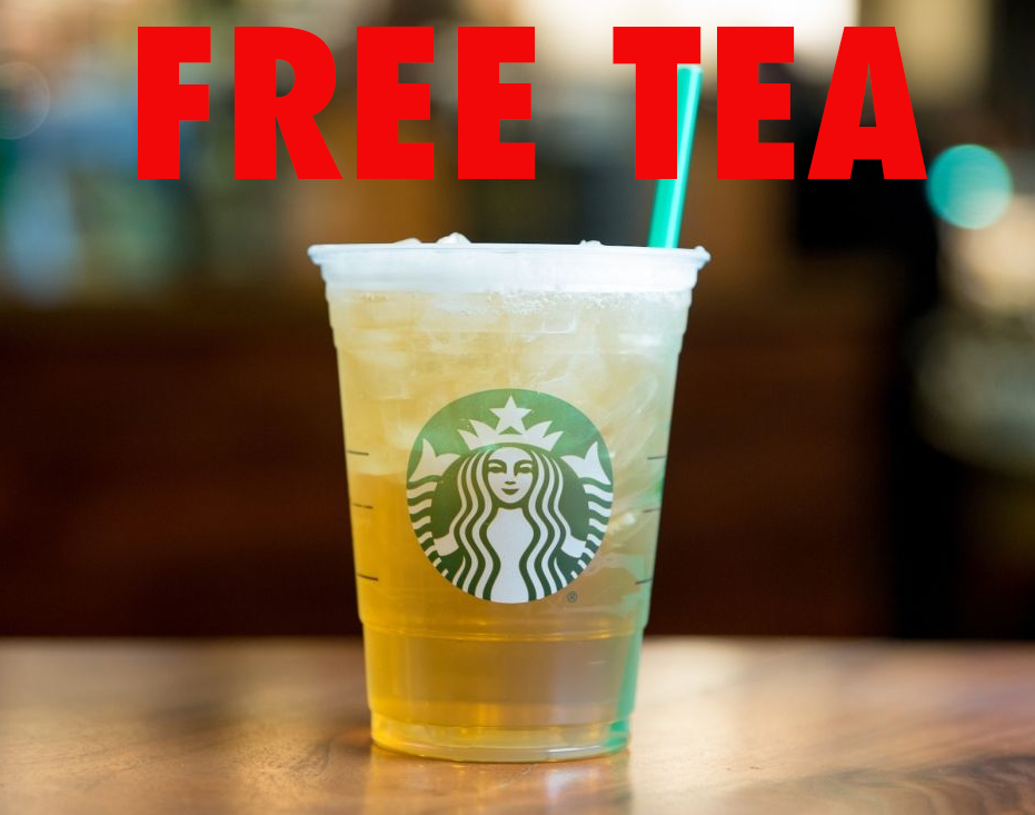 Here is an offer where you can get a free tall Teavana Shaken Iced Tea Infu...