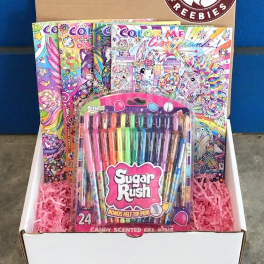 Download Win a Lisa Frank Coloring Kit with Gel Pens - Julie's Freebies