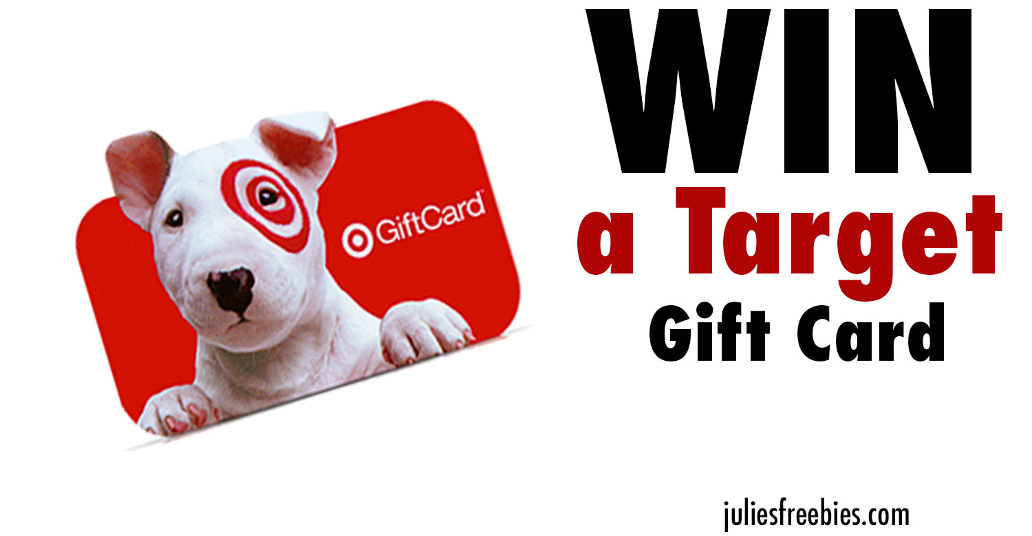 Win a 300.00 Target Gift Card Julie's Freebies