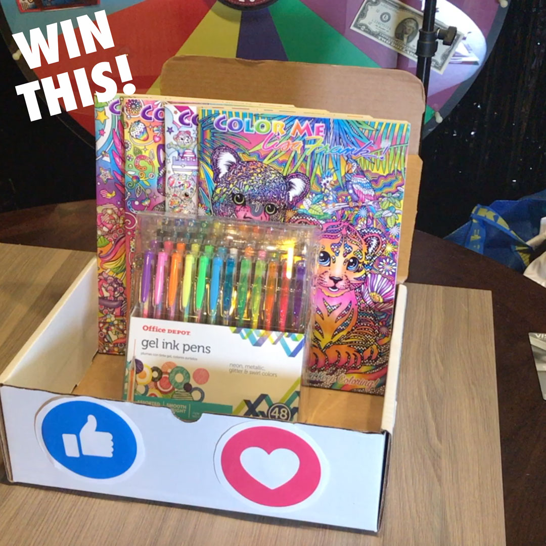 Download Win A Lisa Frank Adult Coloring Book Kit Julie S Freebies