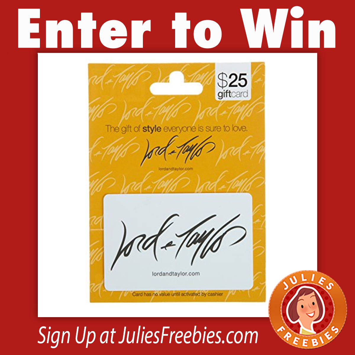 Lord and Taylor Quikly Giveaway Julie's Freebies