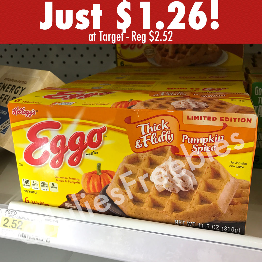 [TARGET] Eggo Pumpkin Spice Waffles $1.26 (reg $2.52) - Julie's Freebies