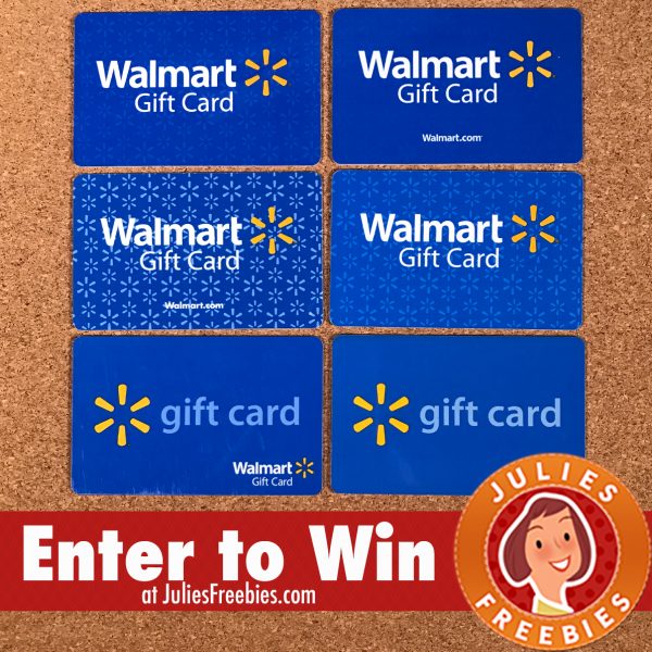 Win a 250.00 Walmart Gift Card Julie's Freebies